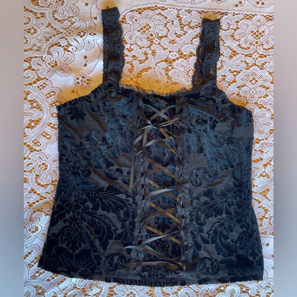 MIKK Couture black top - Picture 1 of 4